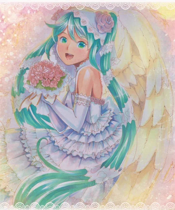 初音ミクと結婚?!!¶(⁄=˅̮=∖)⁋? 