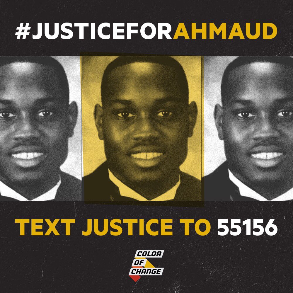 Join <a href="/ColorOfChange/">ColorOfChange</a> and sign this petition. Demand justice for Ahmad Arbery!

act.colorofchange.org/sign/demand-ju…