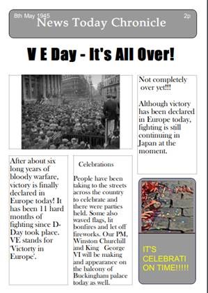 ArkAtwood's tweet photo. https://t.co/g1or7kOIXQ - Wondering what VE Day Commemorates? Year 6 have produced some fantastic work on the history of VE Day. Take a look to learn more. Thank you Qaali, Henry and Isaac! #computing #VEday #bankholiday @purpleMash https://t.co/DnaVGecs1H