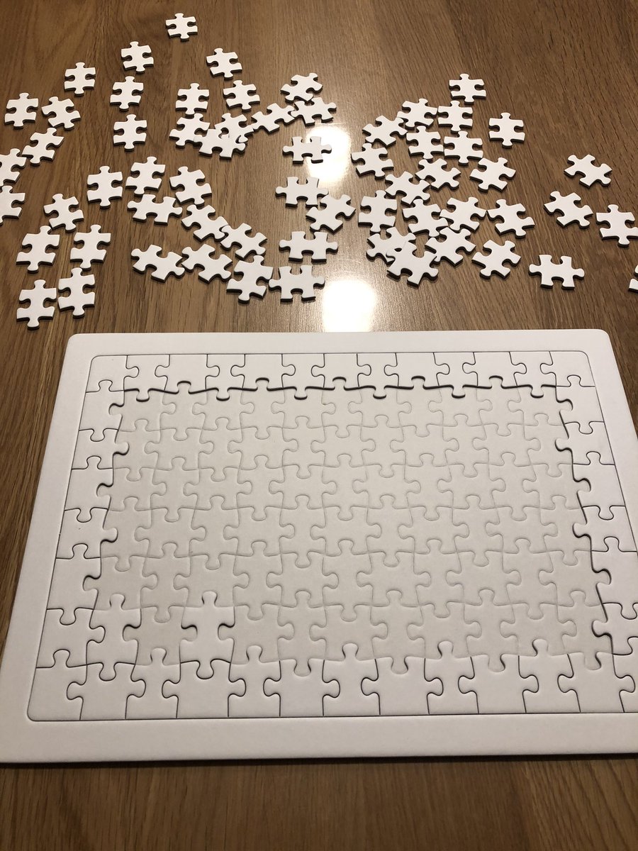 無地パズル