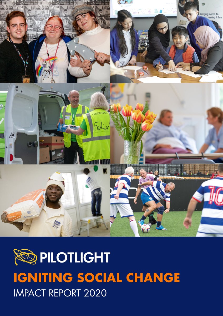 PilotlightUK's tweet photo. In these extraordinary times, Pilotlight's purpose has felt #NeverMoreNeeded. We take great pride in sharing our Impact Report, highlighting just a few of the countless stories of how we are igniting social change across the country. https://t.co/sjHtvRtWGD #everydaycounts https://t.co/JGSUgxky1v