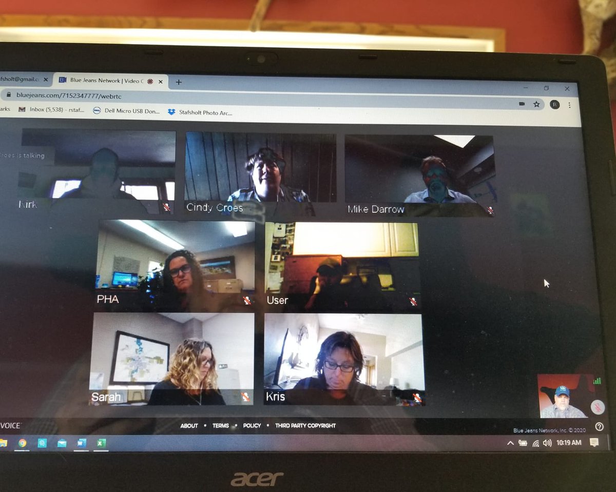I was happy to be in a virtual meeting with a community focus group discussing the effects of Coronavirus from diverse backgrounds. Lots of good information, thanks for letting me join in!