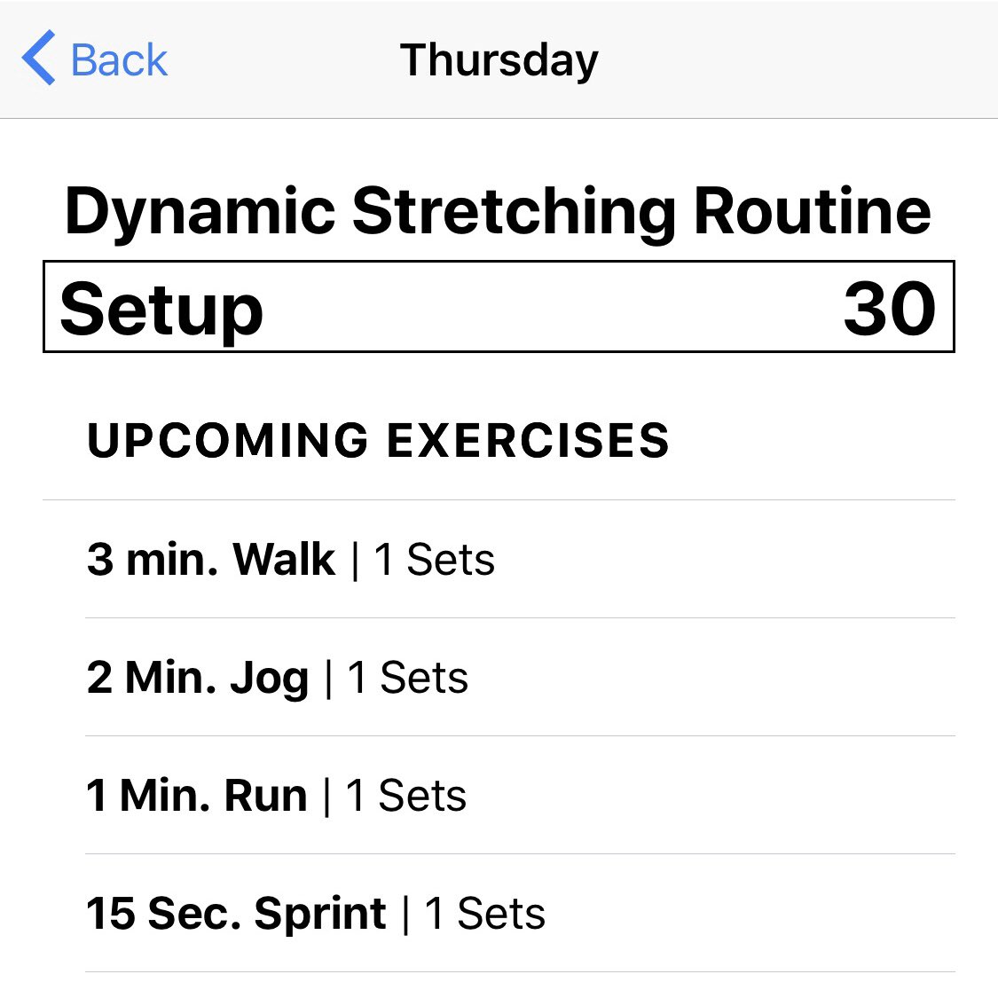 5/7 - Workout - after stretch x 4 of the workout 🏋️‍♂️