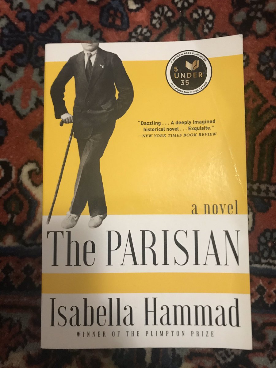 I read this all on a 24 hour plane ride and a subsequent 2 hour train trip and it is at once very absorbing and extremely smart. A reimagining of everything good about the 19th century novel, a Flaubertian take on early 20th century Palestinian experience.