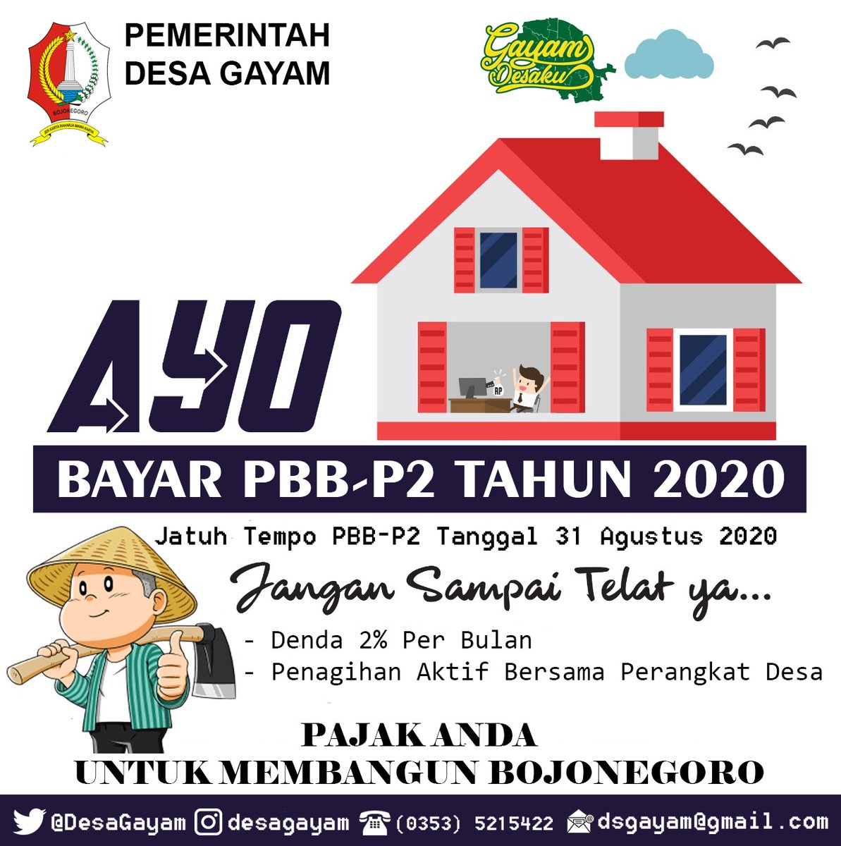Pemerintah Desa Gayam (@desagayam) on Twitter photo 