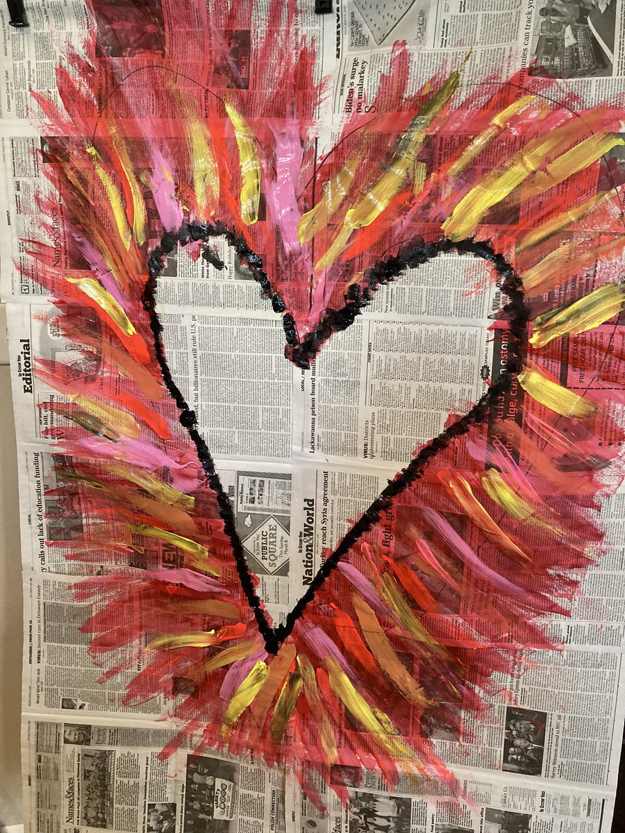 amieleigh76's tweet photo. Today’s #backdropart is inspired by @aliciakeys song “wreckless love” and the new show I love on @Hulu - @normalpeoplehulu #art #arttherapy #isolationart #wilkesbarre #ringcentralmeetings #alonetogether #heartart #love #toxicrelationships #freshlove #firstlove https://t.co/9NH6MPqGG8