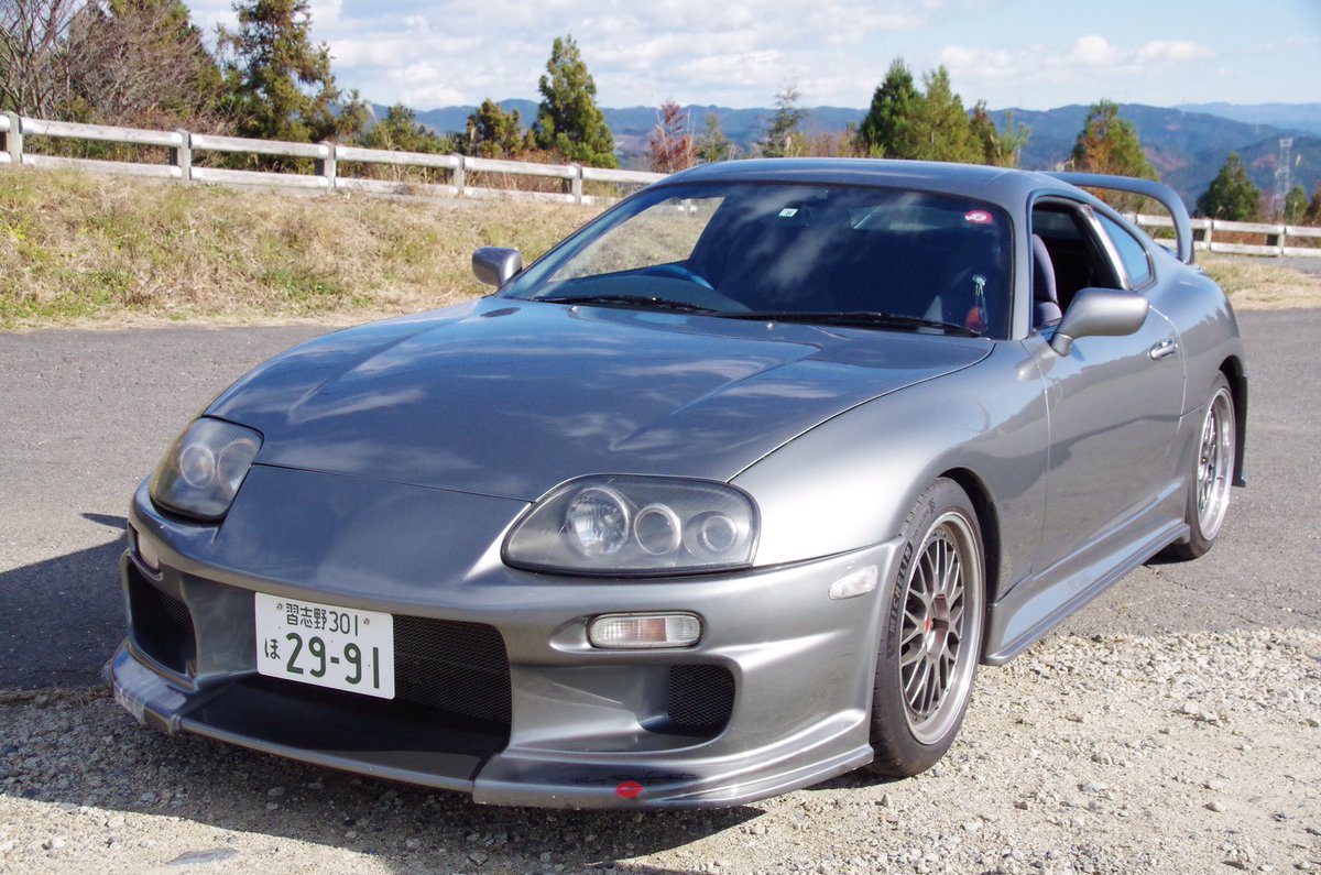 Uzivatel Awpsan Na Twitteru 車両盗難 拡散希望よろしくお願いします 該当車両 トヨタ車の 80スープラ 色 ガンメタ 場所 千葉県市川市 ナンバー 習志野301ほ29 91 特徴 ドゥーラックのフルエアロ装備 リアは純正ウイング フロントの傷に養生テープ