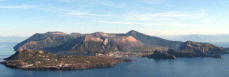 LavaLumps's tweet photo. The word #volcano is derived from Vulcano, a volcanic island in the Aeolian Islands of Italy whose name in turn originates from Vulcan 
#FolkloreThursday 🌋 https://t.co/WeCmvn3CcT