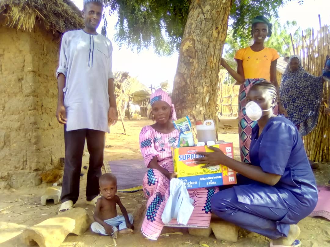 NigeriaTCF's tweet photo. #COVID19 - @ Lockdown support

TCF &amp; Kewalram Chanrai Foundation continued providing Primary Health Care Services to communities &amp; additionally, Palliative Care to 1200+ families in catchment areas at Yola &amp; Zaria.

"BE SAFE, PROTECT YOURSELF AND YOUR COMMUNITY AGAINST COVID 19" https://t.co/aVh2VWd2P5