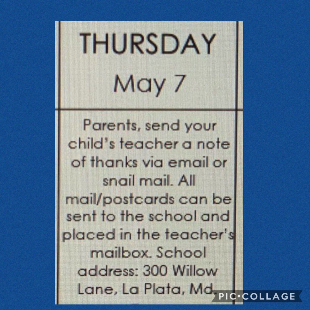 Today is Day 4 of Teacher Appreciation Week. Our teachers are appreciated for their continued hard work and dedication to teaching and learning. Thank you for doing whatever it takes to ensure our students learn. #OnlineExcellence #SomersTeachersRock