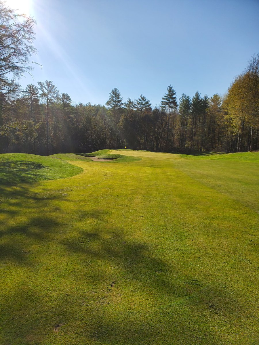 Beautiful first day of golf in Southern Vermont!