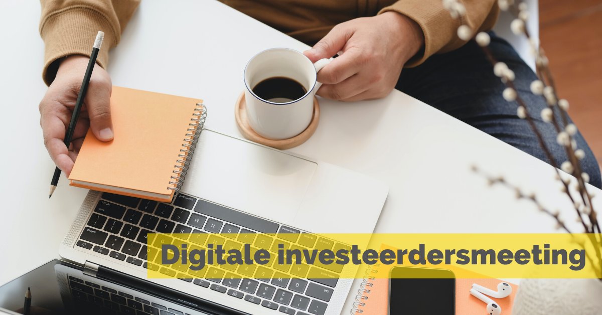 Na een succesvolle eerste digitale editie, organiseren we op 15 mei 2020 de #investeerdersmeeting wederom in digitale vorm. Live vanachter je beeldscherm bekijk je de pitches van twee innovatieve ondernemers. Deelnemen? Stuur een e-mail naar investormatch@debreed.nl | #investeren