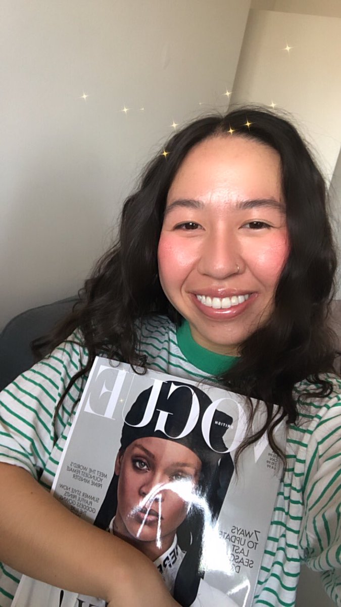 Happy bank holiday/birthday weekend - client in VOGUE!