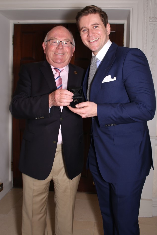 CRYIre's tweet photo. #ThrowbackThursday and one of our favourite memories of our #President and Co-Founder Michael Greene pictured with our #Ambassador @Allenleech at #PureStyle in the fabulous @theshelbourne #Dublin https://t.co/dLYGmdUSUE