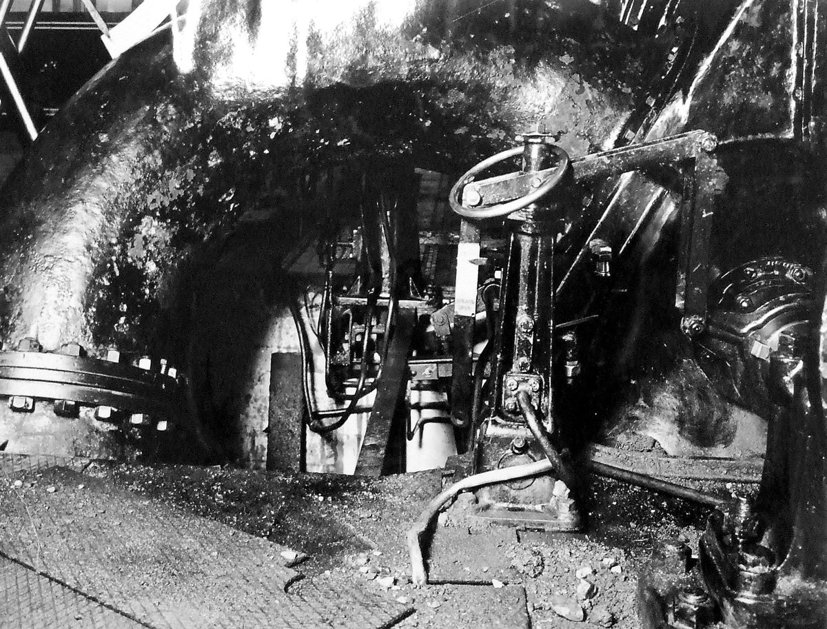 Jimmy, who was reading instruments in the power house when the bomb hit, was hurt by flying debris but fortunately lived to tell the tale. [2/3] #VEDay #VEDay75