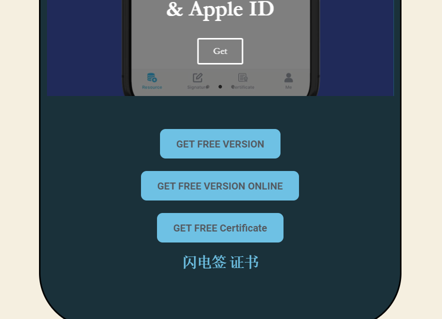 LightningiOS's tweet photo. We are adding a new online install link to get #Lightningsign.
Please try with it.
For users who have application crash issue. Please get a #DUME certificate to fix your applications crash problems.
Get Lightning Sign - https://t.co/JjsXhI0O50 https://t.co/RBeOEJf0O4