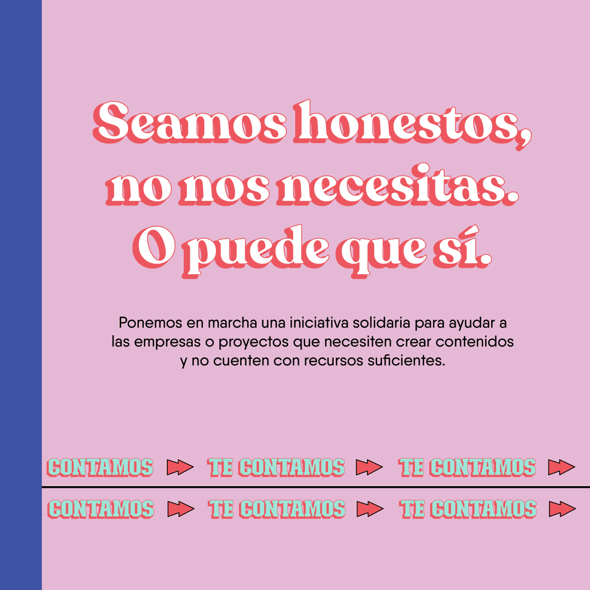 fugazzzes's tweet photo. Es momento de apoyarnos🥰 Esta es nuestra forma de involucrarnos con aquellas empresas o proyectos que nos puedan necesitar, sin esperar nada a cambio. 

Resumimos nuestra iniciativa aquí☄️https://t.co/jAwRtbpMRn 

📌Si tienes una propuesta, escríbenos a fugazzzes@gmail.com https://t.co/IscDhZotvp