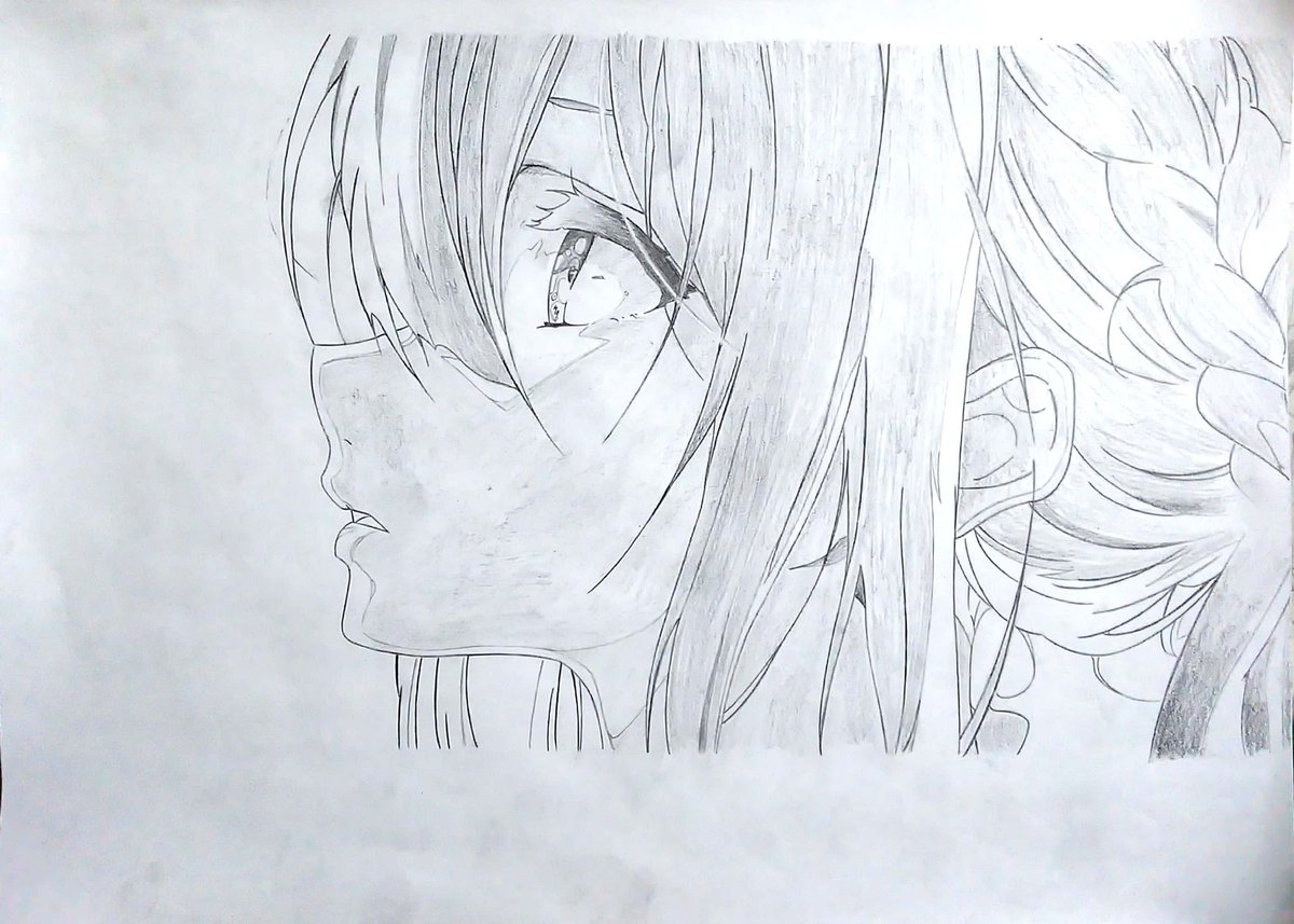 ここ最近イラスト描いてないので過去模写 