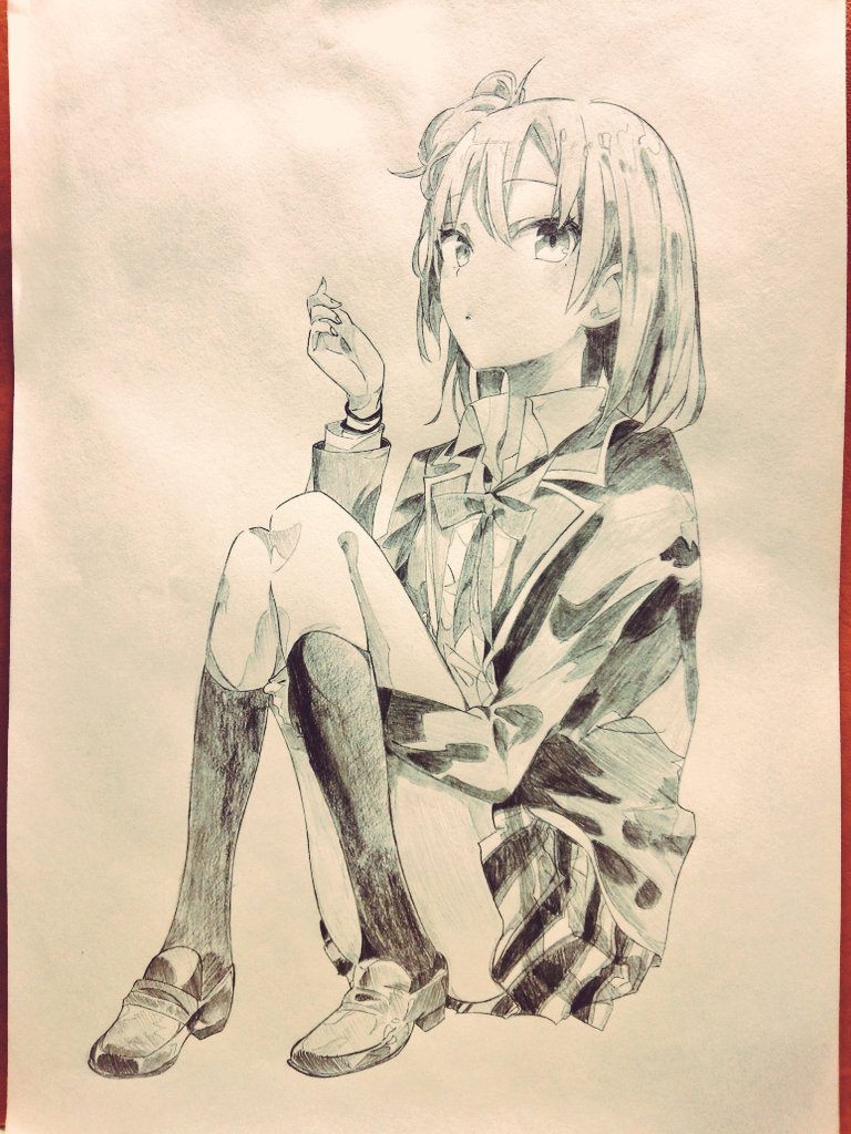 ここ最近イラスト描いてないので過去模写 