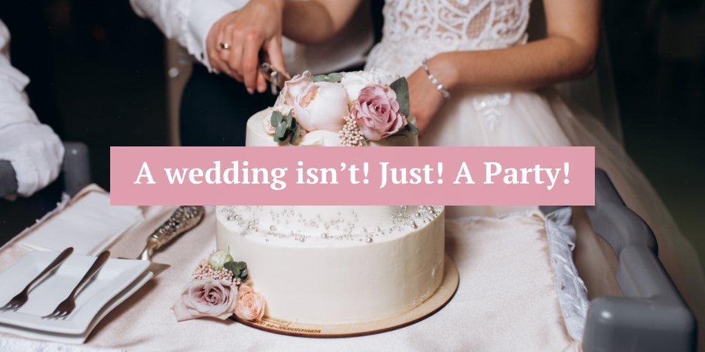 BrideShowCanada's tweet photo. But...it’s not just a party. 🤔

It’s forming a new family unit via a very public ritual that’s an intersection of class, social standing and expectations, gender roles, traditions, generational differences, taste, beauty, and more. https://t.co/u0fGThiGR9