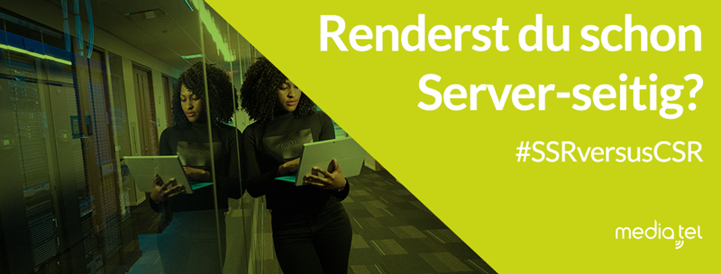 mediatel_GmbH's tweet photo. 🧐Schon überlegt deine JavaScript-basierte Website hinsichtlich Suchmaschinen mit Server-side Rendering zu optimieren? https://t.co/8CMjxfwAZQ

#ServersideRendering #CustomersideRendering #Webdevelopment #JavaScript #JS #mediatel #Wien #Tirol https://t.co/xMmcC57mrr