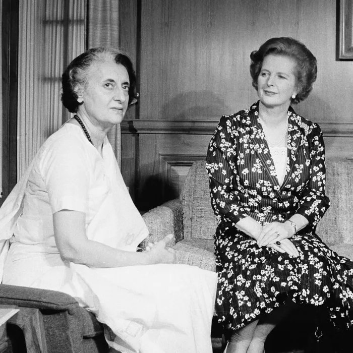 #Indiragandhi
#MargaretThacher
Each the first lady prime ministers of her nation, meeting in New Delhi on 1981.

#History