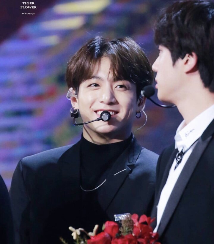 Jungkook looking at Seokjin like his everything, a thread.(caution: excessive heart eyes and the fondest 'jin hyung' smile.):