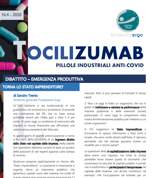 @Sandr_1776 apre il 4o #Tocilizumab parlando dell'emergenza produttiva, interrogandosi sul ruolo dello #Stato nella fase post-Covid, per alcuni "Imprenditore", per altri nuove soluzioni: una #mappa riprende commenti e proposte > bit.ly/2W8HIRw