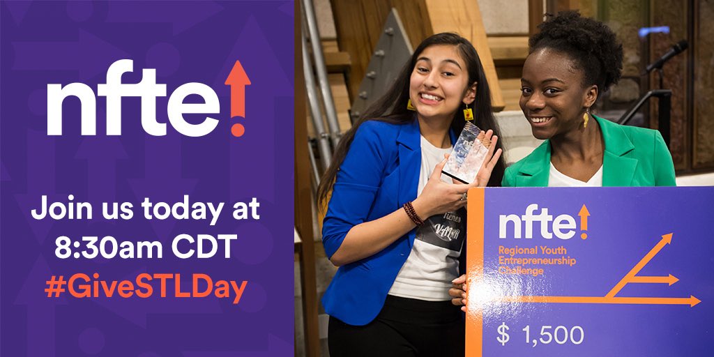 nfte_stl's tweet photo. We’re going FB live with @StLouisGives at 8:30 am #GiveSTL #Activatethemindset https://t.co/zNydeallEu