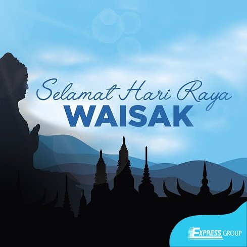 Segenap Pimpinan &amp; Karyawan Express Group Mengucapkan

Selamat Hari Raya Waisak

#expressgroup #expresspunyacerita #ayonaikexpress #sahabatexpress #melangkahbersamaexpress #expressmurah