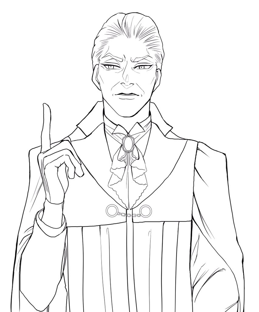 線画素人の塗り絵 難関 Nanaの漫画