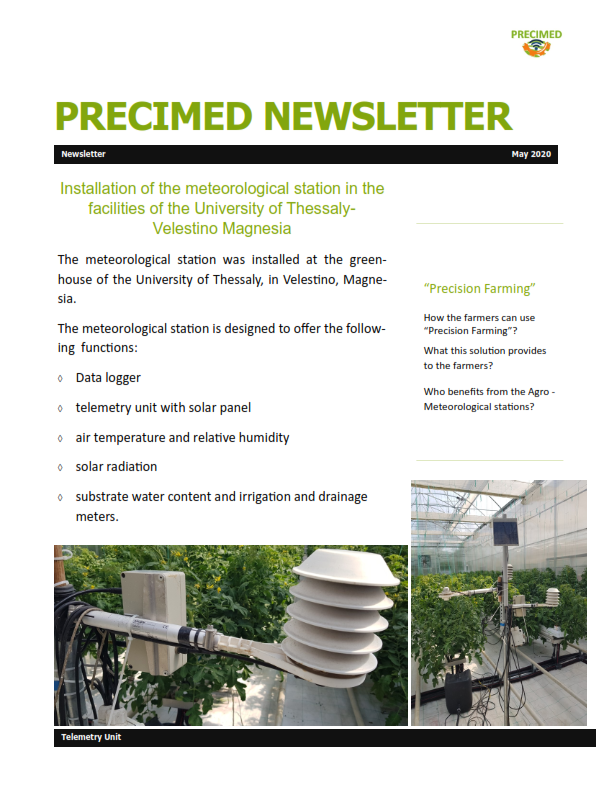 PrecimedP's tweet photo. First Newsletter of Project PRECIMED! #PRECIMED #PRIMA https://t.co/kLVm9a4j57