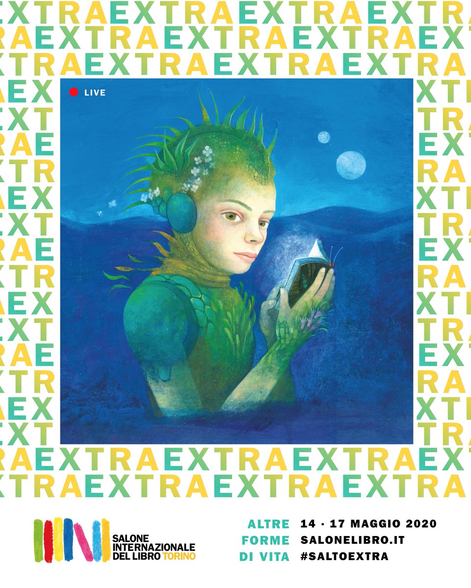 Nonostante tutto, a un certo punto bisogna reagire. E allora il Salone non si farà fisicamente, ma avremo un'edizione straordinaria: dal 14 al 17 maggio saremo online con un programma ricchissimo su salonelibro.it!
#SalToEXTRA