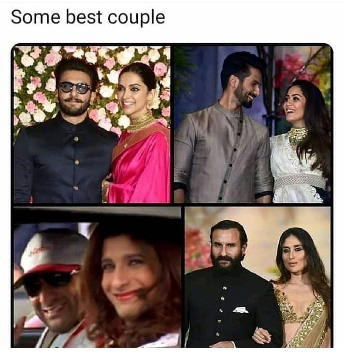 ArshadWarsi's tweet image. Vote for the best couple 😜