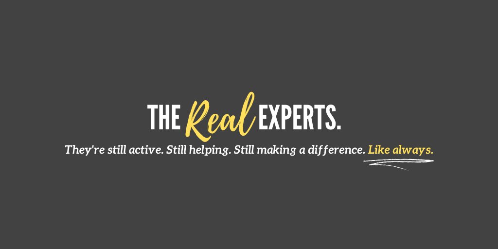 Truth bomb. Especially now. In your community.