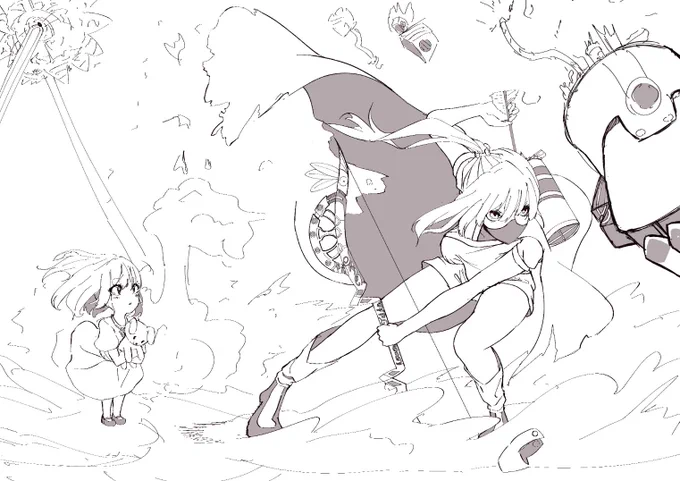 #落書き
#絵描きさんと繫がりたい 

守るために 