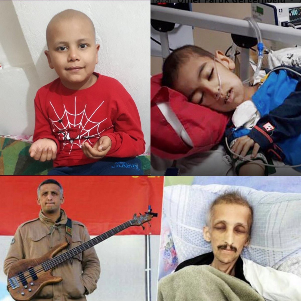 kymintl's tweet photo. The victims of Turkish tyranny today!

9-year-old cancer child who wanted to meet with his imprisoned innocent dad and a singer who wanted give a concert. Ahmet and Ibrahim passed away. 

#AhmetCenneteSizNereye 
@RebHarms @HRF @KenRoth @freedomhouse @article19org 
 @fidh_en @hrw https://t.co/zOKabEaPX2