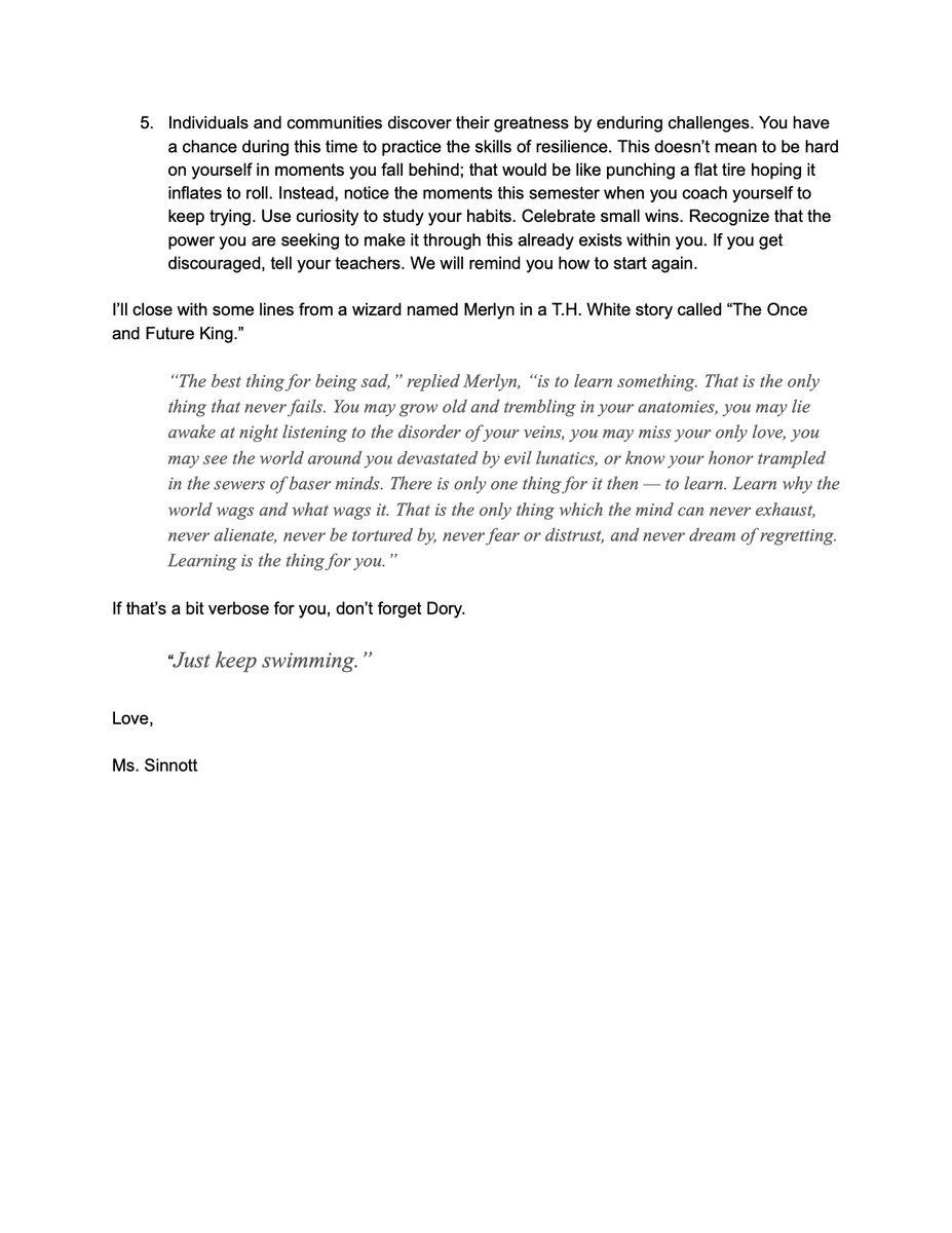 Sharing a small dose of the love we hope <a href="/ArundelHS_aacps/">Arundel High School</a>  and <a href="/AACountySchools/">AACPS</a> students can feel from afar. Even from a distance, I want my kids to know they're #AACPSAwesome