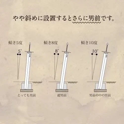 新居にピッタリ！？伝説の聖剣が突き刺さった表札が発見されるwww