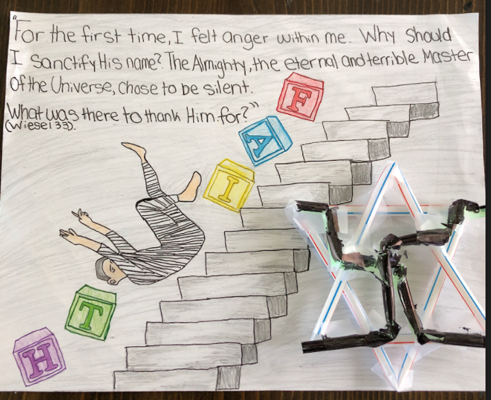 MsLoveMHS's tweet photo. My favorite activity every year is my 9th graders' Night Visual Theme project. With modifications, I assigned it via distance learning and WOW! my students blew me away with their creativity. https://t.co/1InQhsN0eK