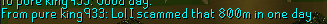 Girtag's tweet photo. @JagexWeath Can you please ban this loser and every account they own? Scammers are running freely. https://t.co/lst7eZwujJ