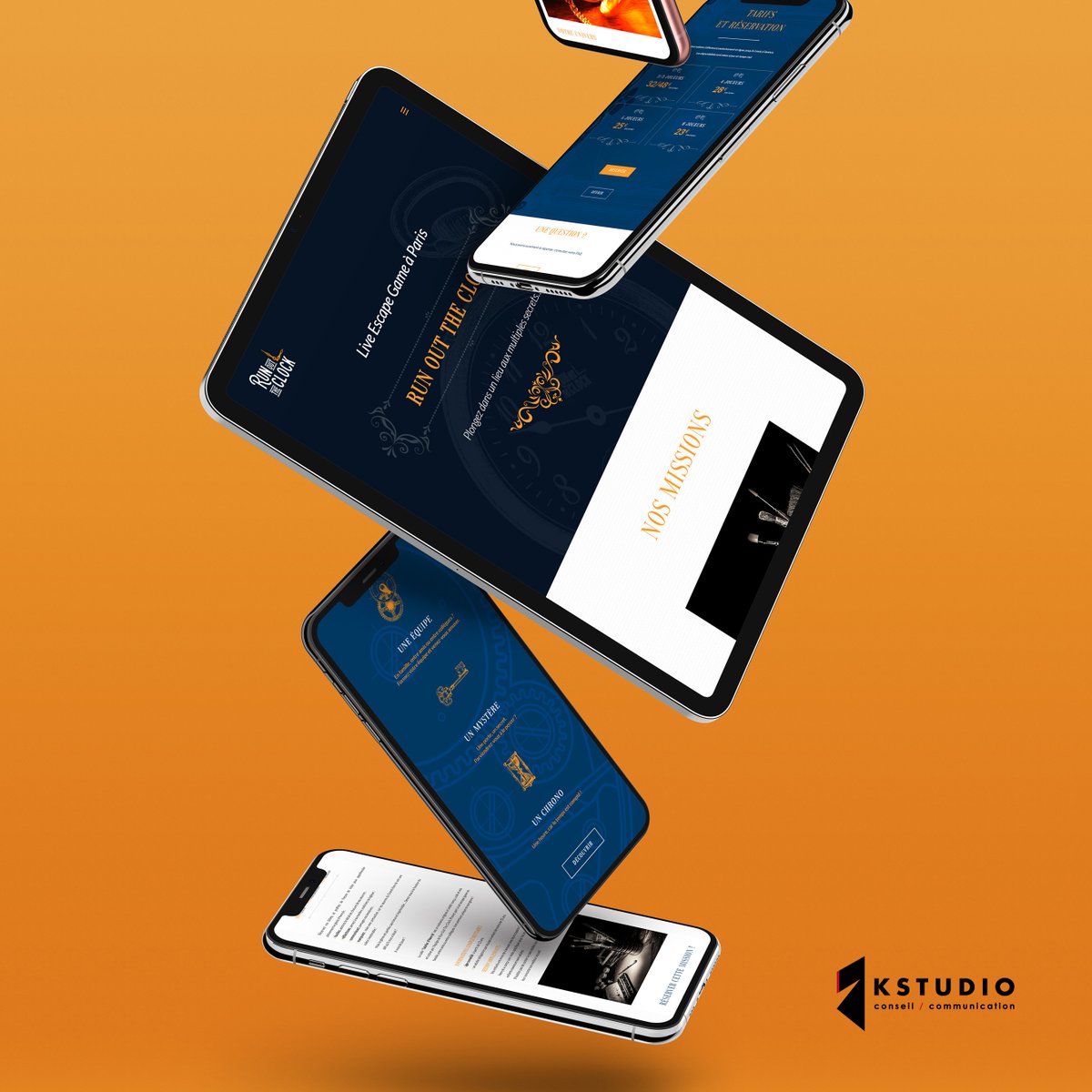 kstudio's tweet image. SITE 🔎 Escape game @ClockRun by @Kstudio
swll.to/5FrbGtu #escapegame #paris