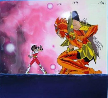 Happy Birthday! Bian SeaHorse 🌊 #SaintSeiya #Animecel #Cels