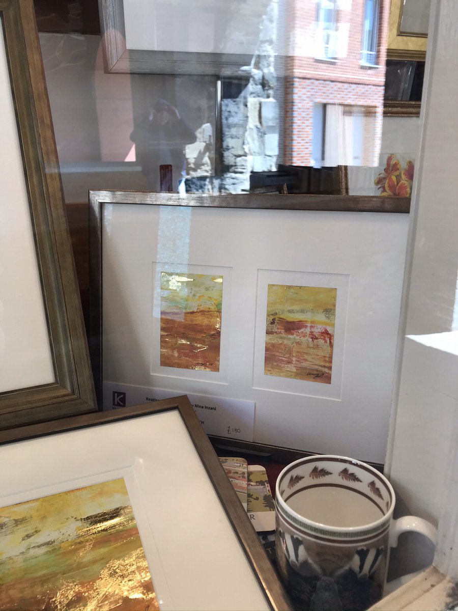 KingsgatePrints's tweet photo. Nina takes her inspiration from the local landscape; this series has been inspired to John Keats’ poem Ode to Autumn. He too was inspired by our beautiful landscape to write this poem. @WinchesterBID
#VirtualExhibition #Artist #Keats #Autumn #WaterMeadows #StCross #Winchester https://t.co/6Tt8nWArFV