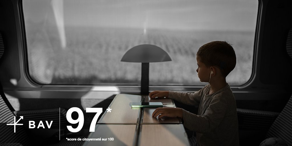 BavFrance's tweet photo. Avec un score de 97, la @SNCF est perçue comme une marque citoyenne. Et elle nous le prouve aujourd’hui par sa gestion active des transports du personnel indispensable à notre pays pendant cette crise. 
#RestezChezVous #BavConnected #ConnectedBrands @GroupeSNCF @ouisncf . https://t.co/aLumpqkEr0