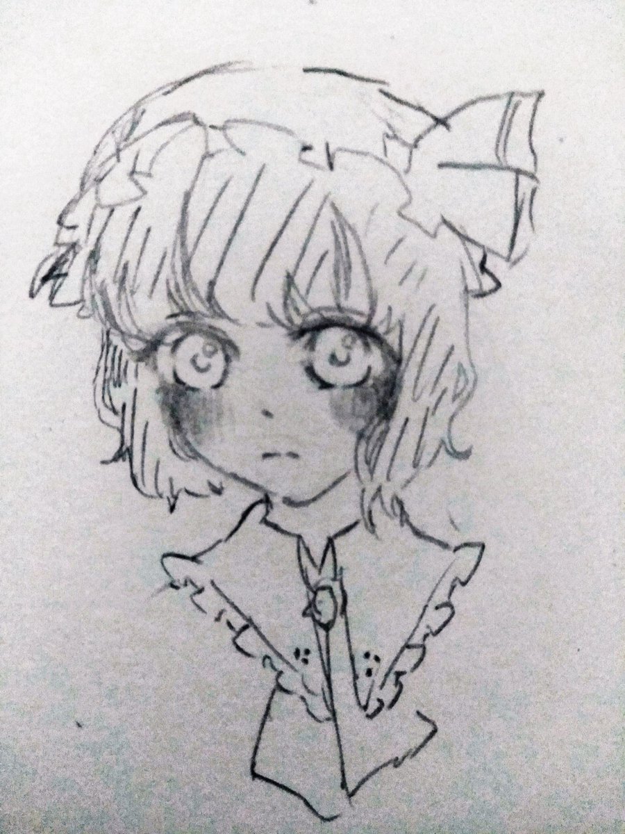 ESTARONMOCHA_'s tweet photo. 落書きだけで画力を判定すると退化している気がする(;´д`)

だ、大丈夫……大丈夫……きっと落書きとはいえ今より時間かけて描いたんだろ……(震え声)

左：小4 
右：ついさっき https://t.co/YjUKMPpnp0