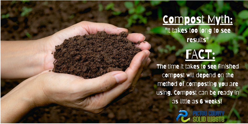 pcwastemgmt's tweet photo. 💚Depending on what method of backyard composting you are using, you can see results fairly quickly! Check out our guide to backyard composting for beginners here: https://t.co/TgGLUy1awh @DivertNS @WRWCanada  #ICAW20 #CompostAwareness #NothingWasted #BackyardCompost https://t.co/unXCBk3Q1o