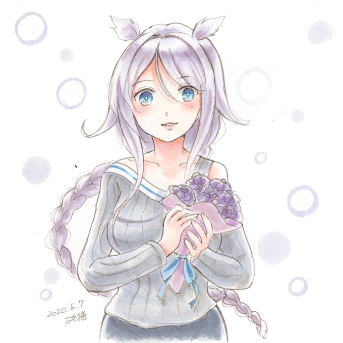 イチソ先生の七周年記念イラスト海風さんが、とても素敵だったので!

#艦これ版深夜の真剣お絵描き60分一本勝負
#艦これ版真剣お絵描き60分一本勝負_20200507
#艦これ #海風 #コピック 