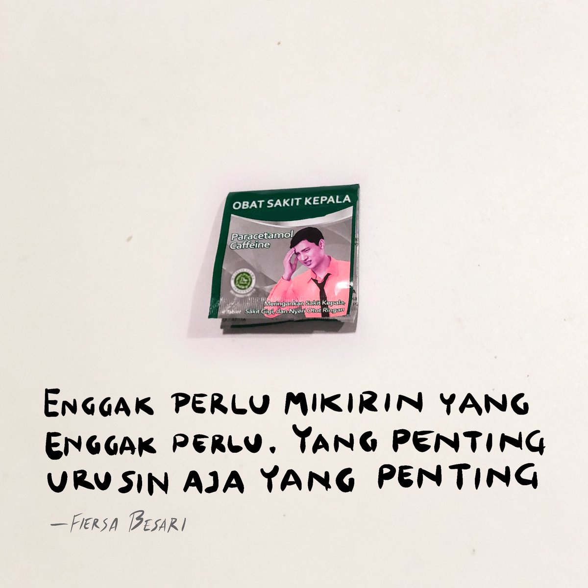 Urusan dia untuk menggoda. Urusanmu untuk tidak tergoda