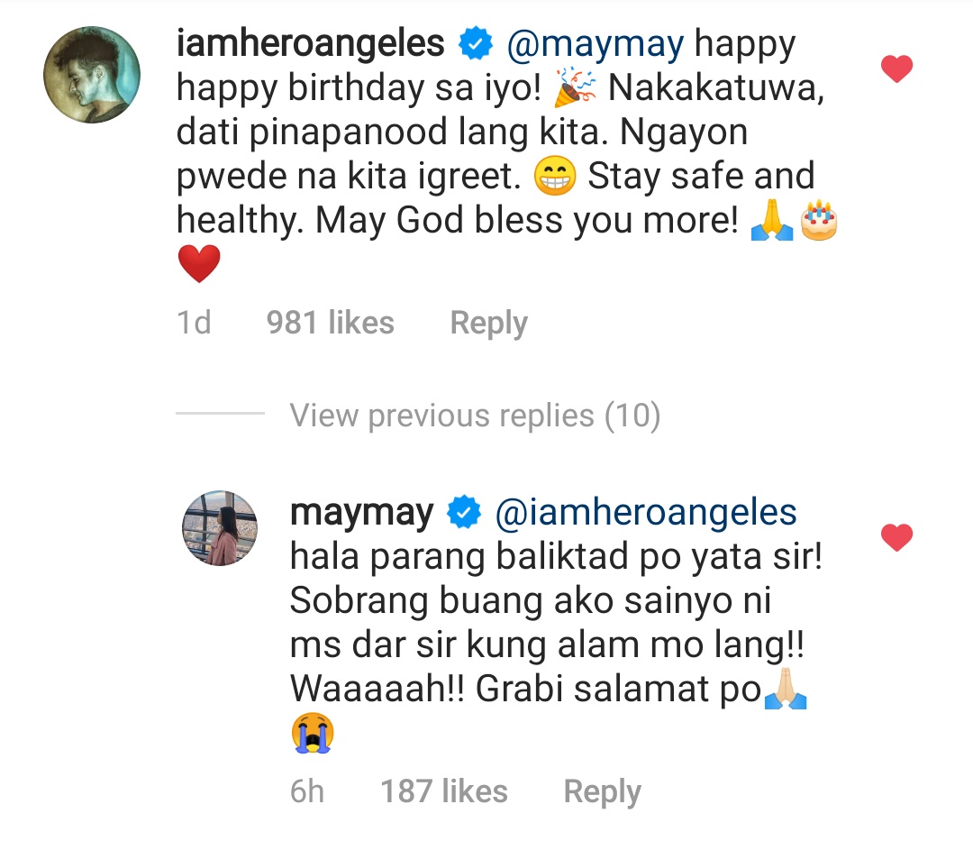 justcallmeUbe's tweet photo. Hero/San din si Maymay 😅 Apir bebe girl 🤗

MAYWARD LOUD AND PROUD #MayWard

@maymayentrata07 @Barber_Edward_ https://t.co/g0RFOzcZjG